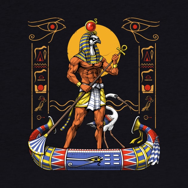 Egyptian God Ra by underheaven